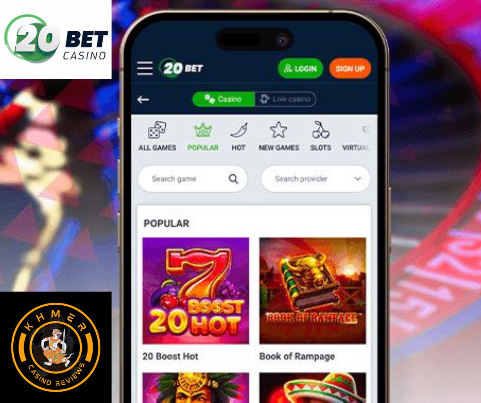 Exploring the Diverse World of Casino Games at 20Bet